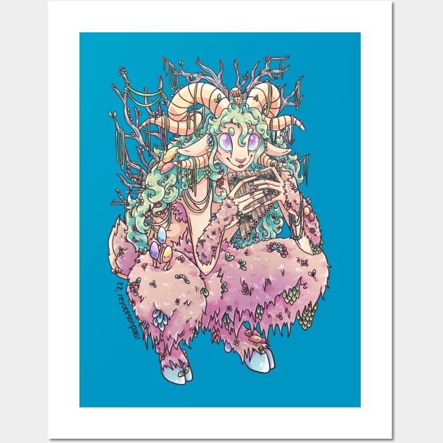 Pastel Faun Wall Art by MedussaSolar